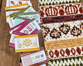 Mosaic Mashups - Mosaic Crochet Pattern Card Deck