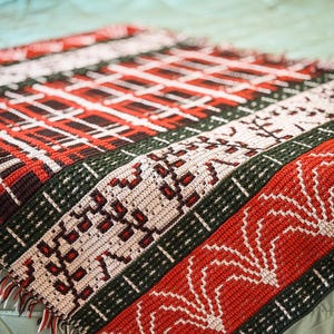 Harvest Wishes Mosaic Crochet Blanket PATTERN (PDF Download)