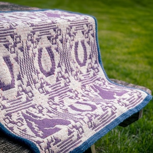 Silly Filly Crochet Blanket Pattern: Horse Mosaic (PDF Pattern)