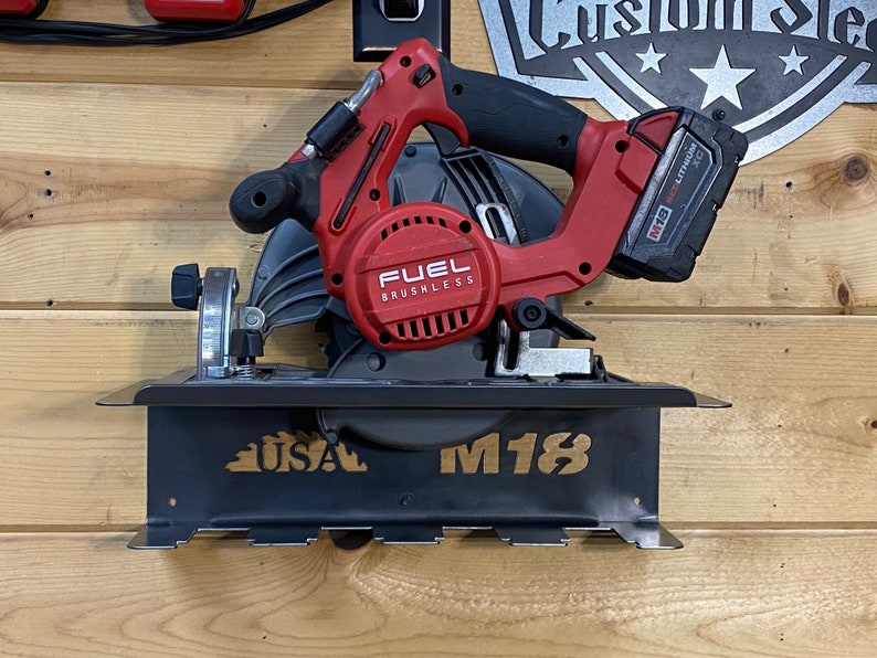Milwaukee M18 Circular Saw / Power Tool / Battery Holder / Etsy