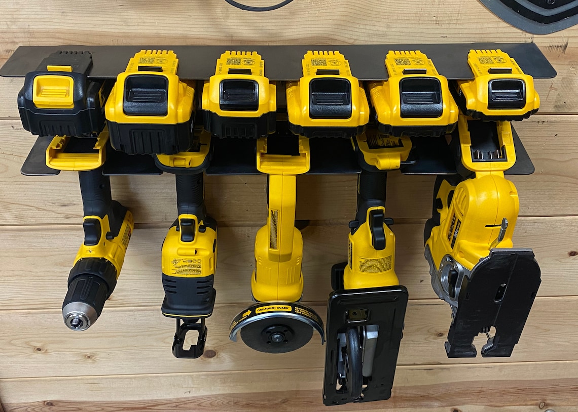 Dewalt 20v Power Tool / Battery Holder / Organizer / Rack / Etsy