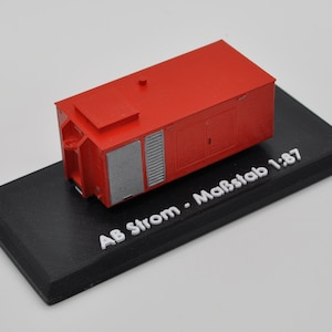 AB Strom Land Hessen Polyma 1:87 Roll-off container fire brigade H0 HO Model construction 3D printing Small series model making KatS