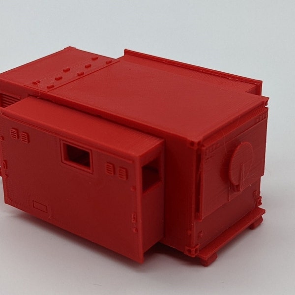 AB Techn. Operations management TEL 1:87 roll-off container fire brigade H0 HO model construction 3D printing small series model construction