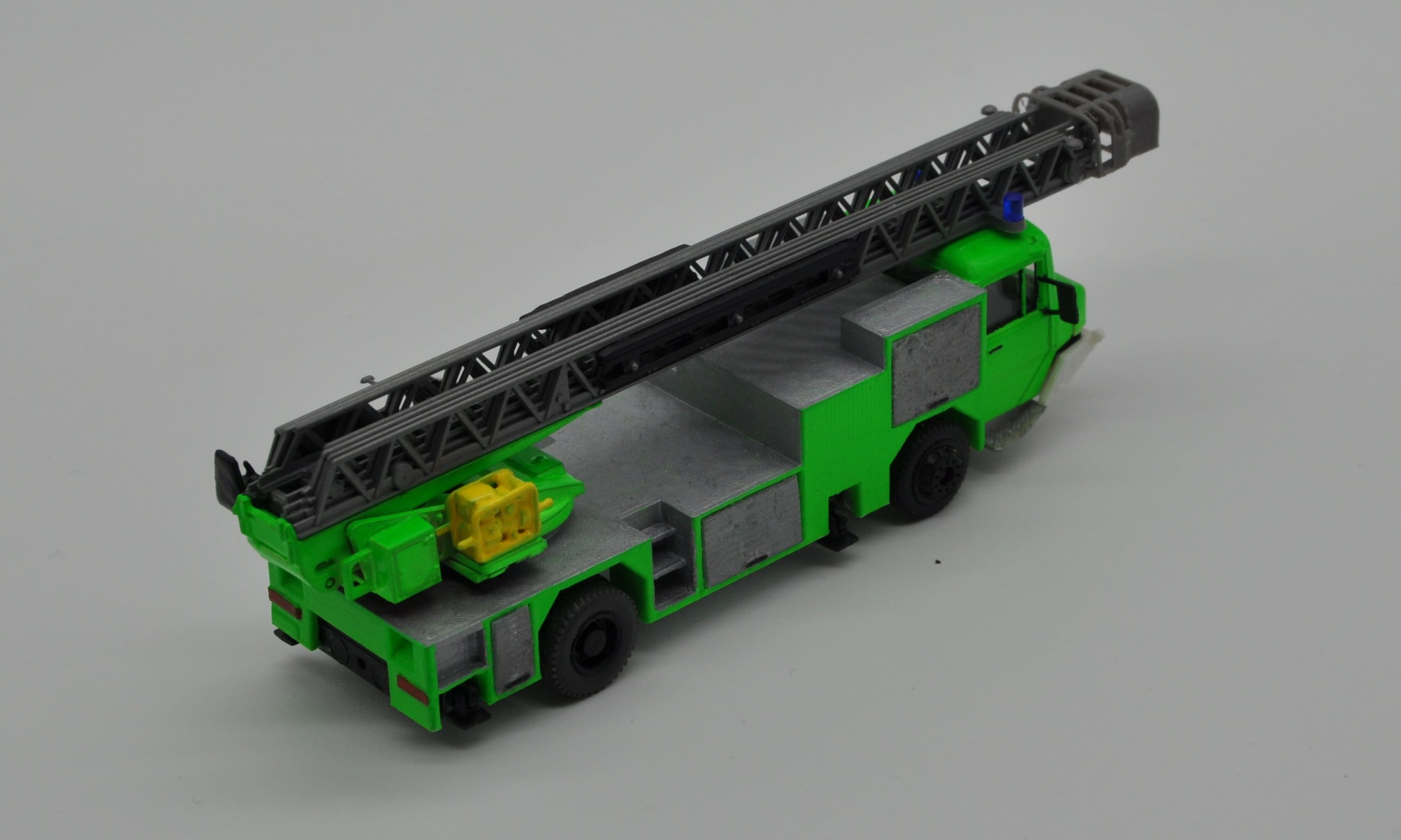 Magirus Wiking 062002 FDHerwehr - Drehleiter S 3500 Modell 1:87, Miniaturmodell Aus Kunststoff