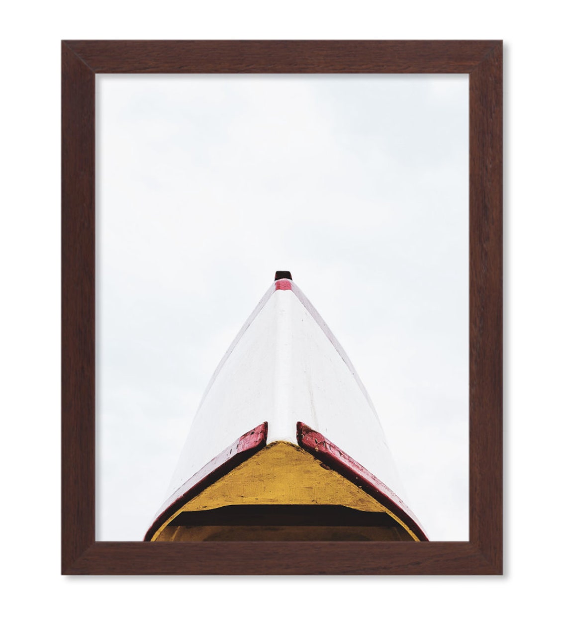 Coastal Wall Art, Boat Printable, Minimalist Landscape Print, DIGITAL