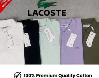 Lacoste Mens Short Sleeve Polo Shirt Slim Fit T-Shirt