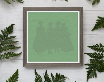 Little Women Punctuation Print