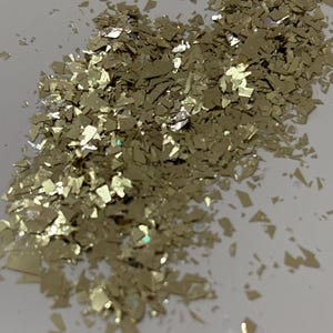 Paillettes dorées flakes 200gr