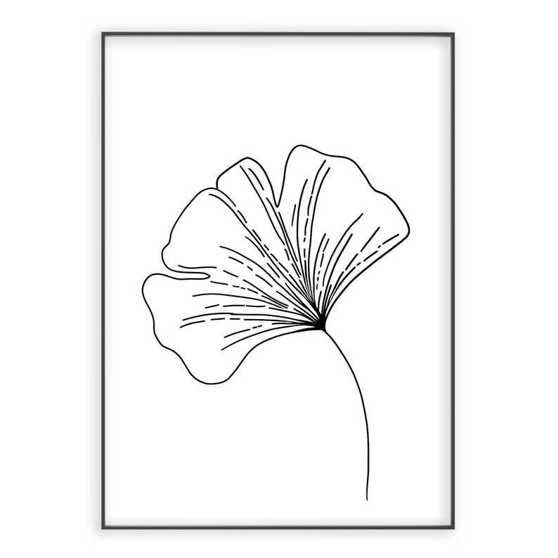 Black and White Gallery Wall Art, Black Wall Art Print Set, Set of 5