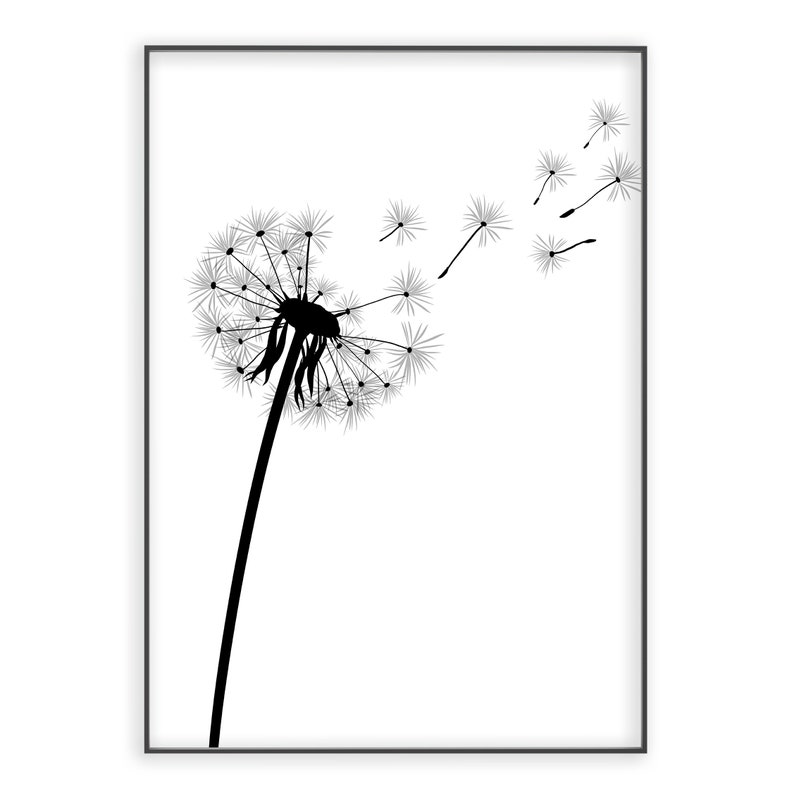 Black and White Gallery Wall Art, Black Wall Art Print Set, Set of 5