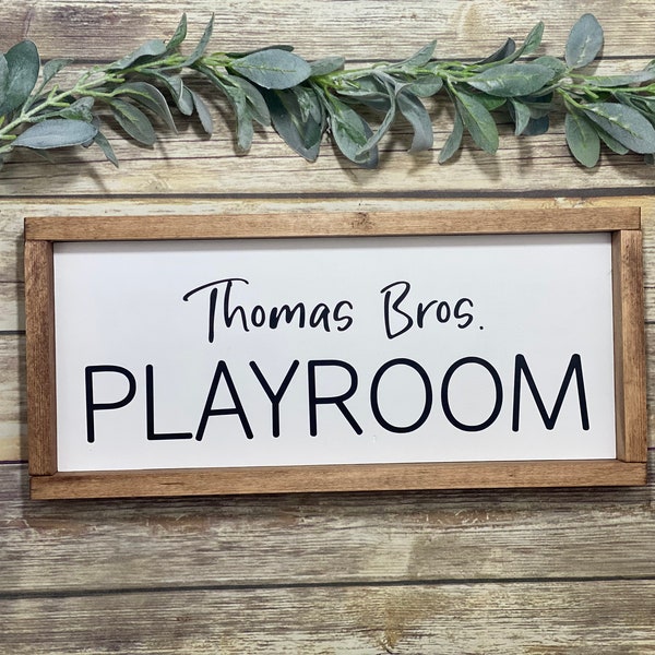 Playroom Sign - Etsy