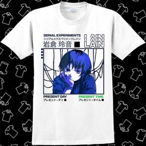 Serial Experiments Lain Japanese T Shirt Meme Gift Funny Top Serial Experiments Lain Japanese T Shirt Meme Gift Funny Top