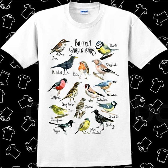Tuin Vogels Planeet Natuur Vogel T Shirt Meme Gift GrappigE Tee