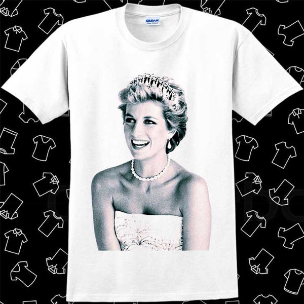 Princess of Wales Lady Diana Dynasty Di T Shirt Meme Gift Funny Vintage Style Unisex Gamer Cult Movie Music Top Mens Womens Adult Tee R730