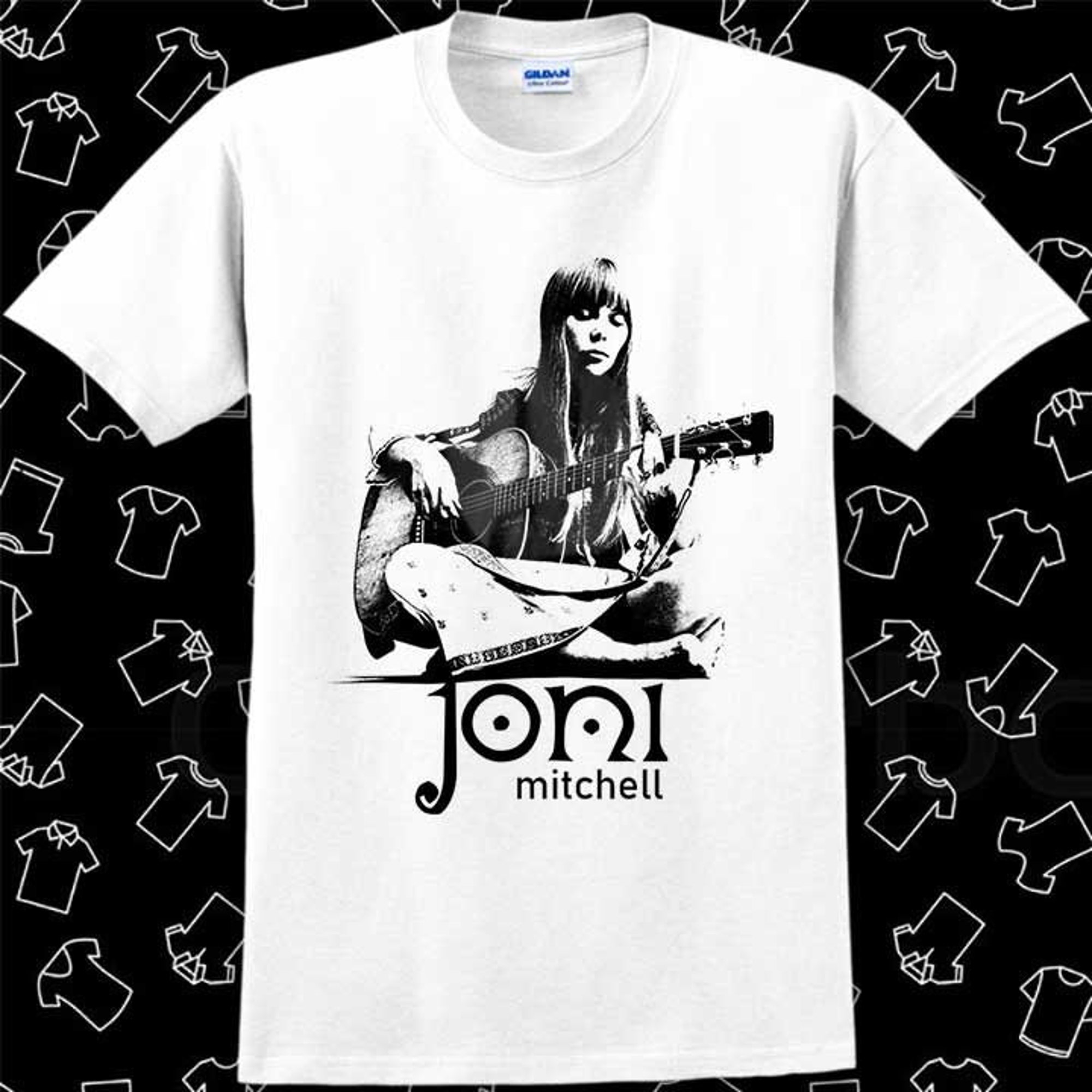 Joni Mitchell Rock Ladies Canyon Folk 70er Jahre Meme Geschenk Lustiges T-shirt Joni Mitchell Rock Ladies Canyon Folk 70er Jahre Meme Geschenk Lustiges T-shirt
