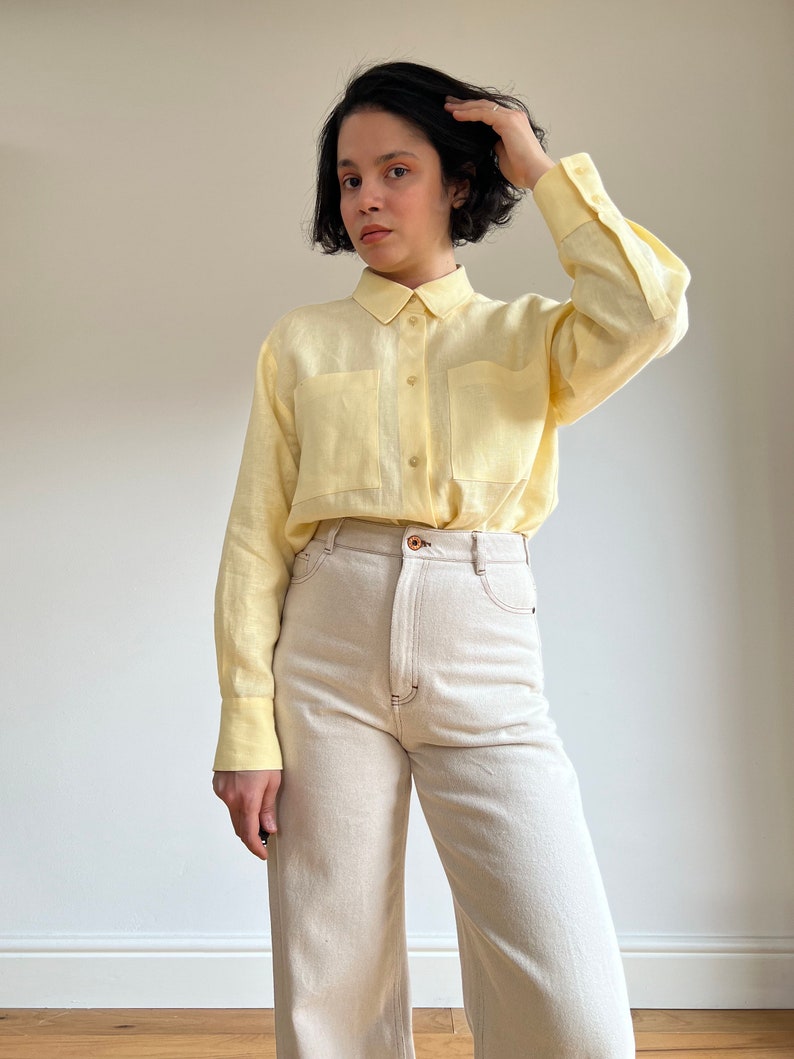 Leo Button-Down Tunic Shirt, Spots