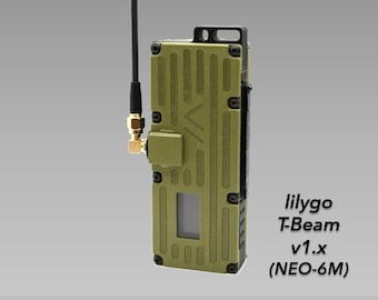 Gen2 T-Beam v1.x NEO-6M case for Meshtastic