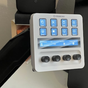 Stream Deck Plus Mount Adapter for VESA and 1/4-20 Tripod Boom Arm