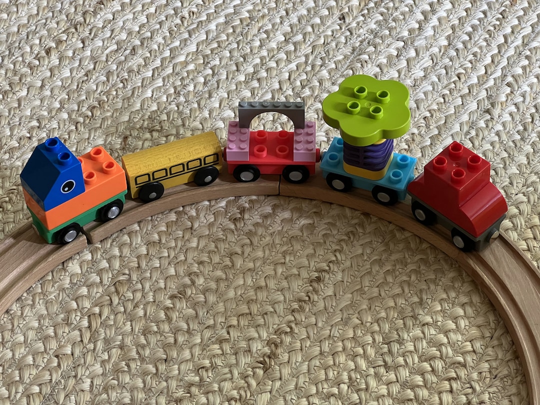 Buy Duplo and Lego Train Car for Brio Lillibo Hape Thomas Online in India 
