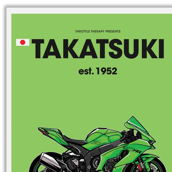 R寫眞】Poster Get over Kawasaki ZX-10RR Poster 70x50cm / 19 X 27