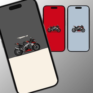Aprilia RSV4 Phone Backgrounds | Set of 3 | All Smartphones