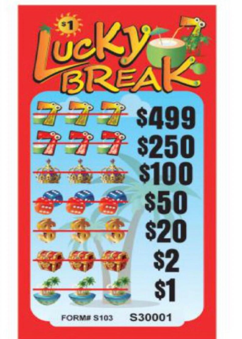 Smaby's 1120 Drunken José 2 Point Pull Tabs Game