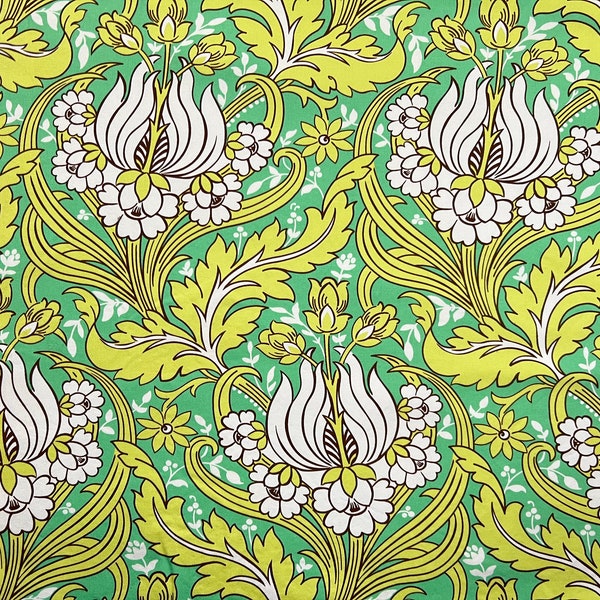 2 Yards Rowan/Westminster 'Soul Blossoms' Temple Tulips Fabric by Amy Butler | 55x70 | Home Decor Cotton Weight