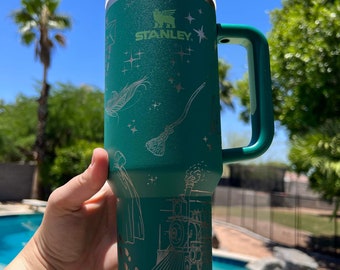 Stanley Tumbler | Wizardry World | laser engraved | full design