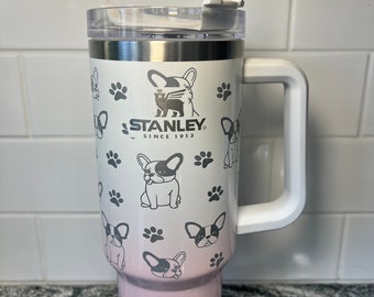 DISCOUNTED | Stanley tumbler | frenchie |  discounted