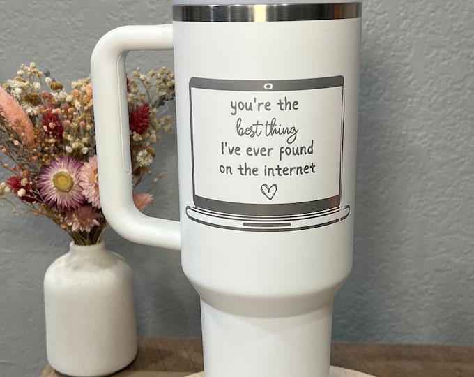 DISCOUNTED | Stanley tumbler | internet dating |  discounted