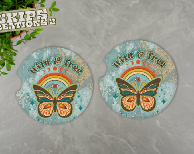 Car Coasters | Wild & Free | Pack Of 2