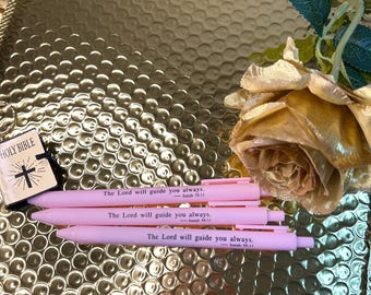 Bible Verse Gel Pen, Christian Study Pen