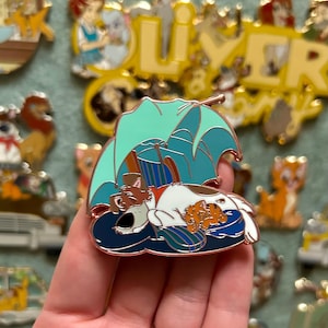 Oliver and Company Enamel Pin - Etsy