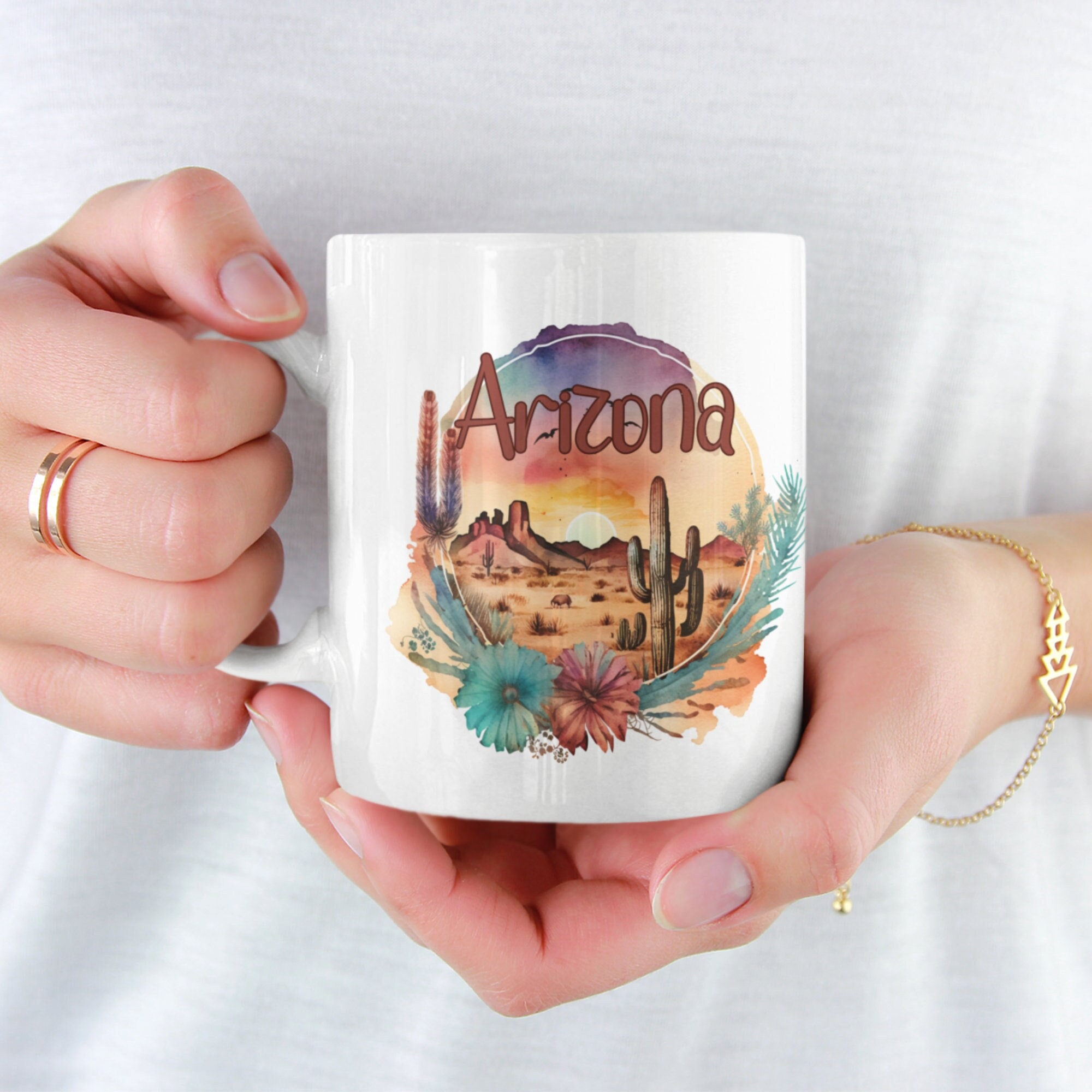 Arizona Coffee Mug, Arizona Souvenir, Cactus Mug, Desert Mug, Arizona  Gifts, Arizona State, Southwest, Tucson Arizona, Ceramic Mugs - Etsy