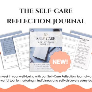 Printable Daily Reflection Journal | Weekly Reflection | Monthly Reflection | Journal Template | Self-Reflection Journal | Instant Download