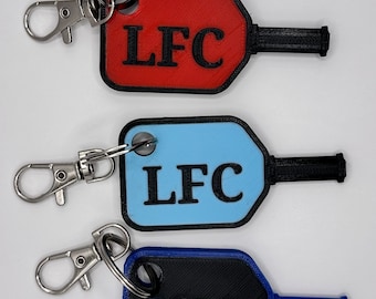 Personalized Custom Color Monogramed Pickleball Keychain Bag Tag Gift 3D Printed - Lot of 3