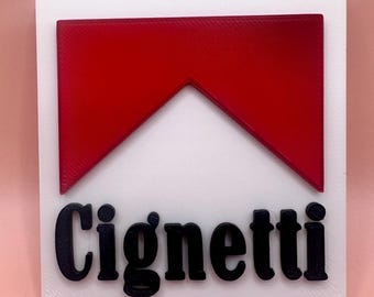 cignetti cigarette logo Football Indiana Coach Curt Cignetti Logo Magnet Lot of 2