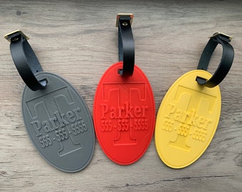 Designer Luggage Tag - Etsy