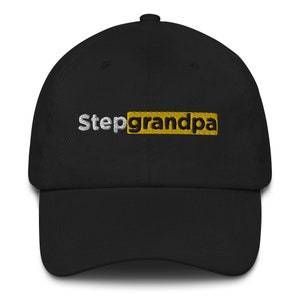 Step Grandpa Hat | Step Grandfather Hat | P Hub Baseball Cap | Corn Baseball Hat
