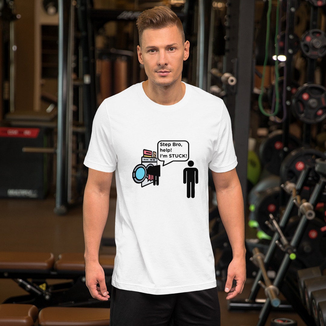 Step Sis Stuck in Laundry Machine Unisex T-shirt Stuck Shirt Laundry  Machine Shirt Step Sis Stuck Shirt - Etsy