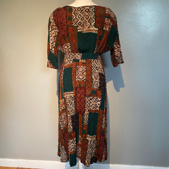 Vintage 80s/90s Safari Animal Print Two Piece Set… - image 8