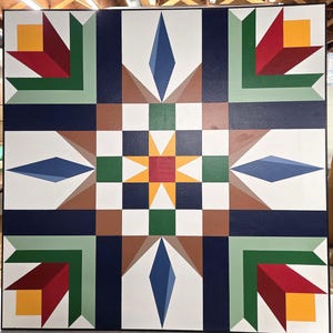 Barn Quilt - Favorite Tulips