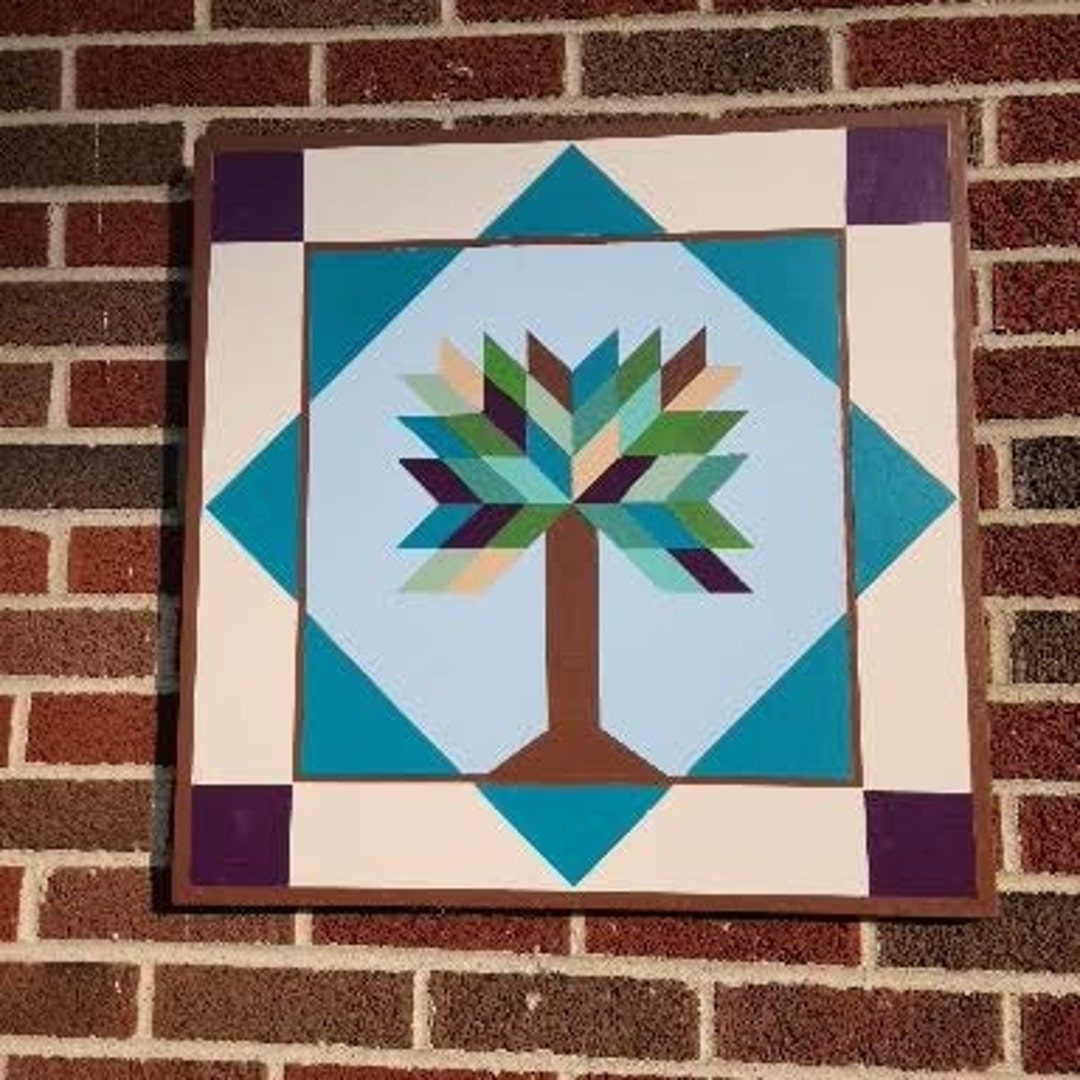 Tree of Life Barn Quilt - Etsy