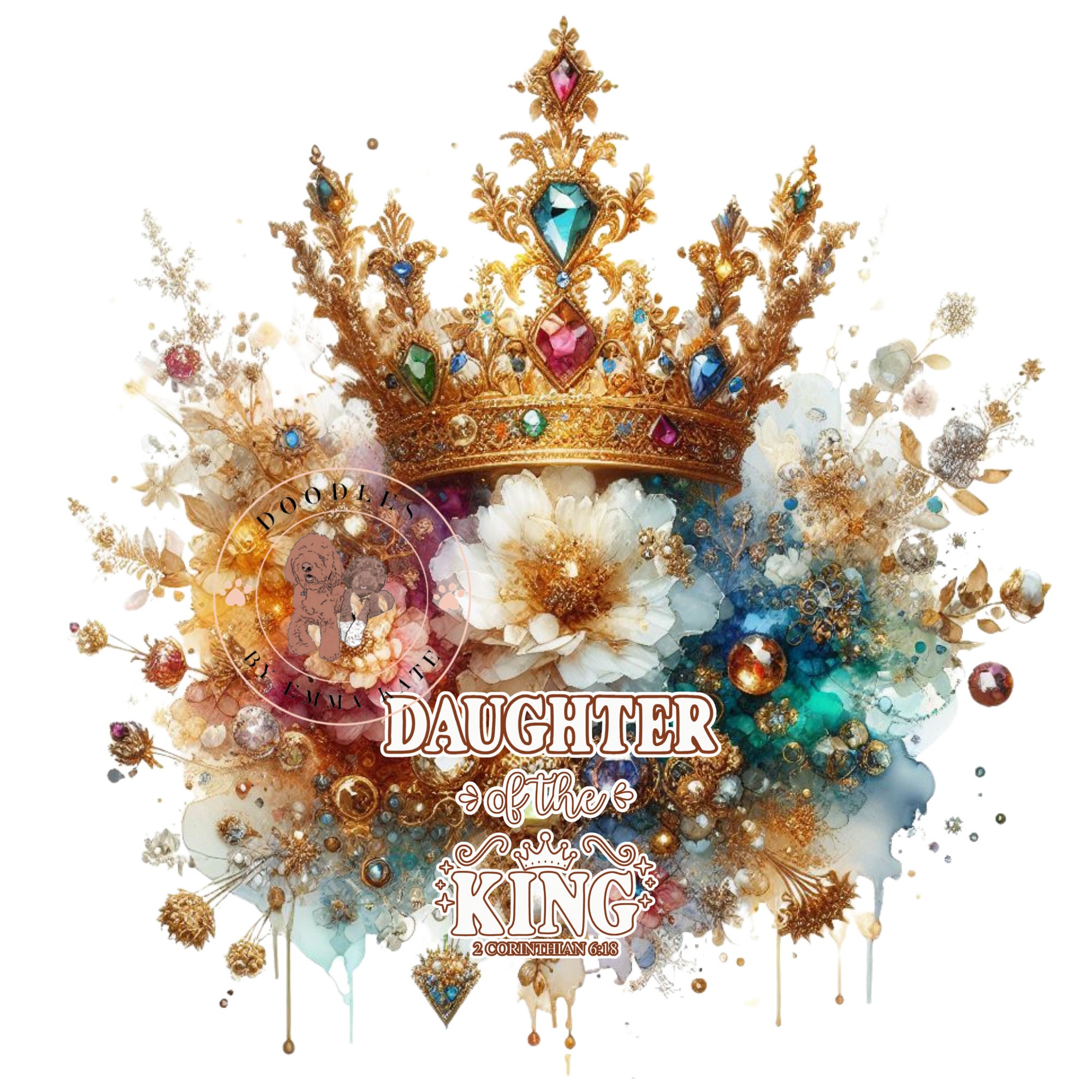 Daughter of the King PNG Etsy
