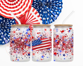 16 oz glass tumbler design png