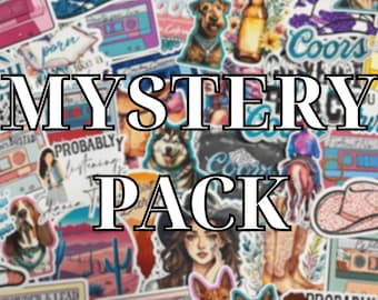 Mystery Sticker Pack - Western Stickers, Laptop Stickers, Cute Stickers
