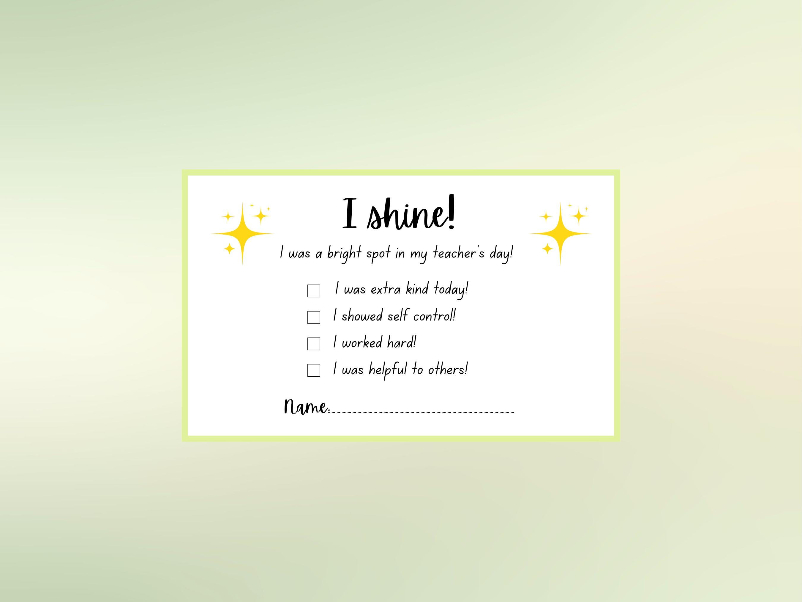 Kids Positive Behavior Classroom Ticket Teacher Resource Good Behavior ...