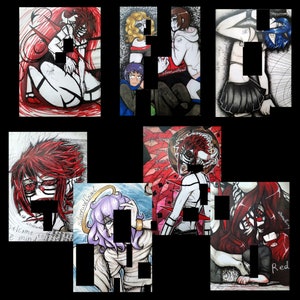 Original Prints 5x7&quot; Dark/Mature