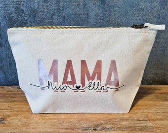 Personalized cosmetic bag/personalized cosmetic bag with name/make-up bag/toiletry bag/Gift for Mother's Day