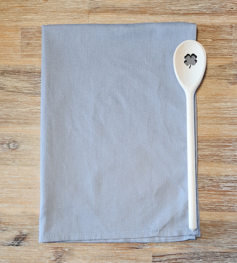 Dishcloth with wooden spoon/ housewarming gift/ housewarming gift/ kitchen towel with wooden spoon image 8